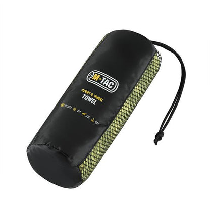 M-TAC（エムタック） Microfiber Towel Weapon 80×40 Green マイクロファイバータオル（10558101）