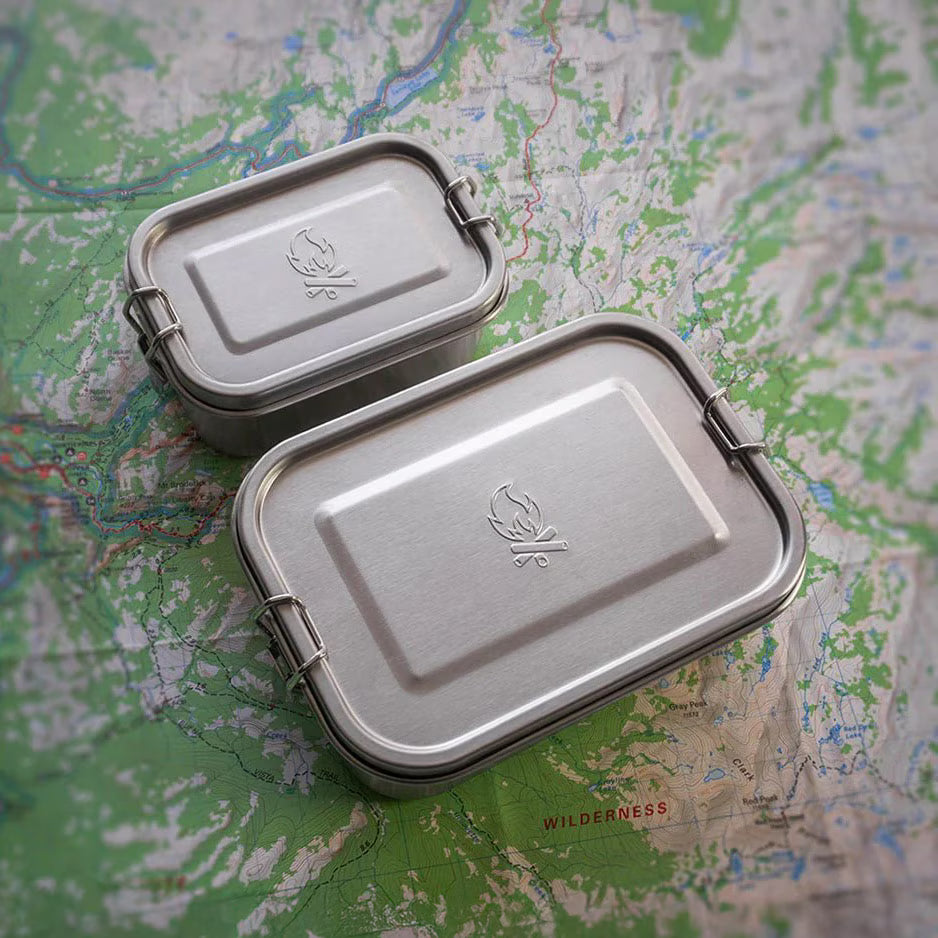 Prometheus Design Werx（プロメテウス デザイン ワークス） Camp Stash Box 800ML キャンプ スタッシュ ボックス 800ml ステンレス収納ボックス