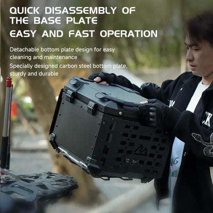 ロックブルック ROCKBROOK BX1028V3 MOTO アルミモーターサイクルケース サイドテーブル付き