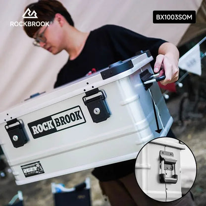 ロックブルック 50Lアルミストレージボックス Rockbrook 50L Aluminum Storage Box STARVEI BX1003