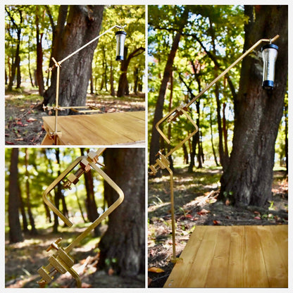 KALUGII カルギイ 変幻4在 ヘンゲンジザイ【真鍮製】（4wayランタンスタンド）