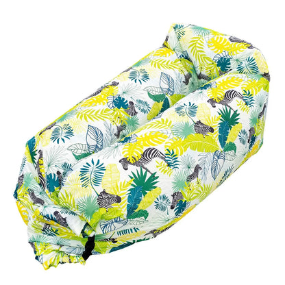 Bush Craft Inc. ブッシュクラフト エアークラウドソファ タン スカイブルー トロピカル