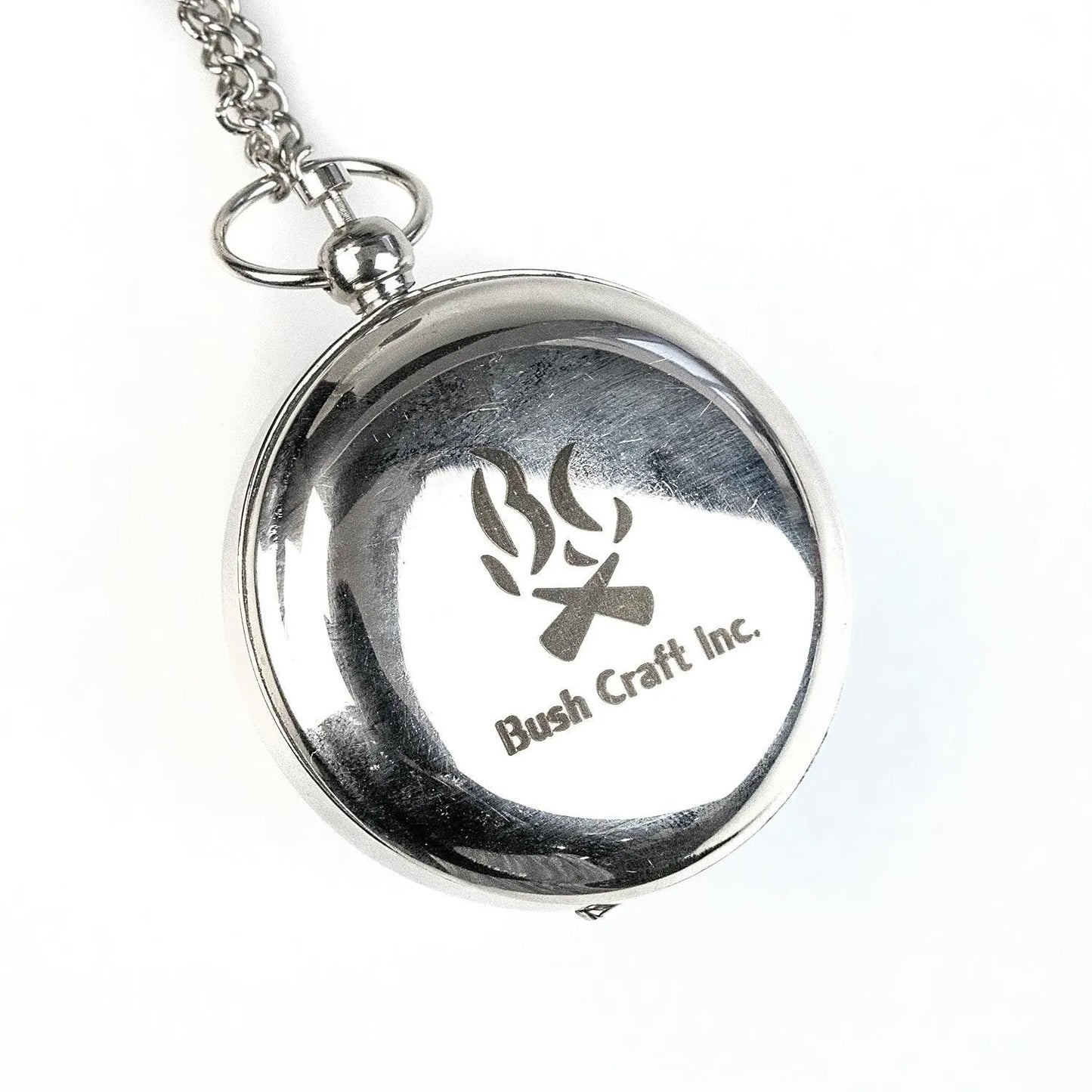 Bush Craft Inc. ブッシュクラフト 懐中コンパス日時計 ブロンズ シルバー