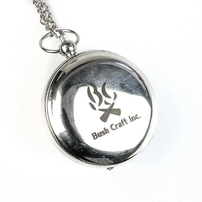 Bush Craft Inc. ブッシュクラフト 懐中コンパス日時計 ブロンズ シルバー