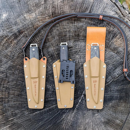 Bush Craft Scandi Convex ブッシュクラフト フルカスタムナイフ