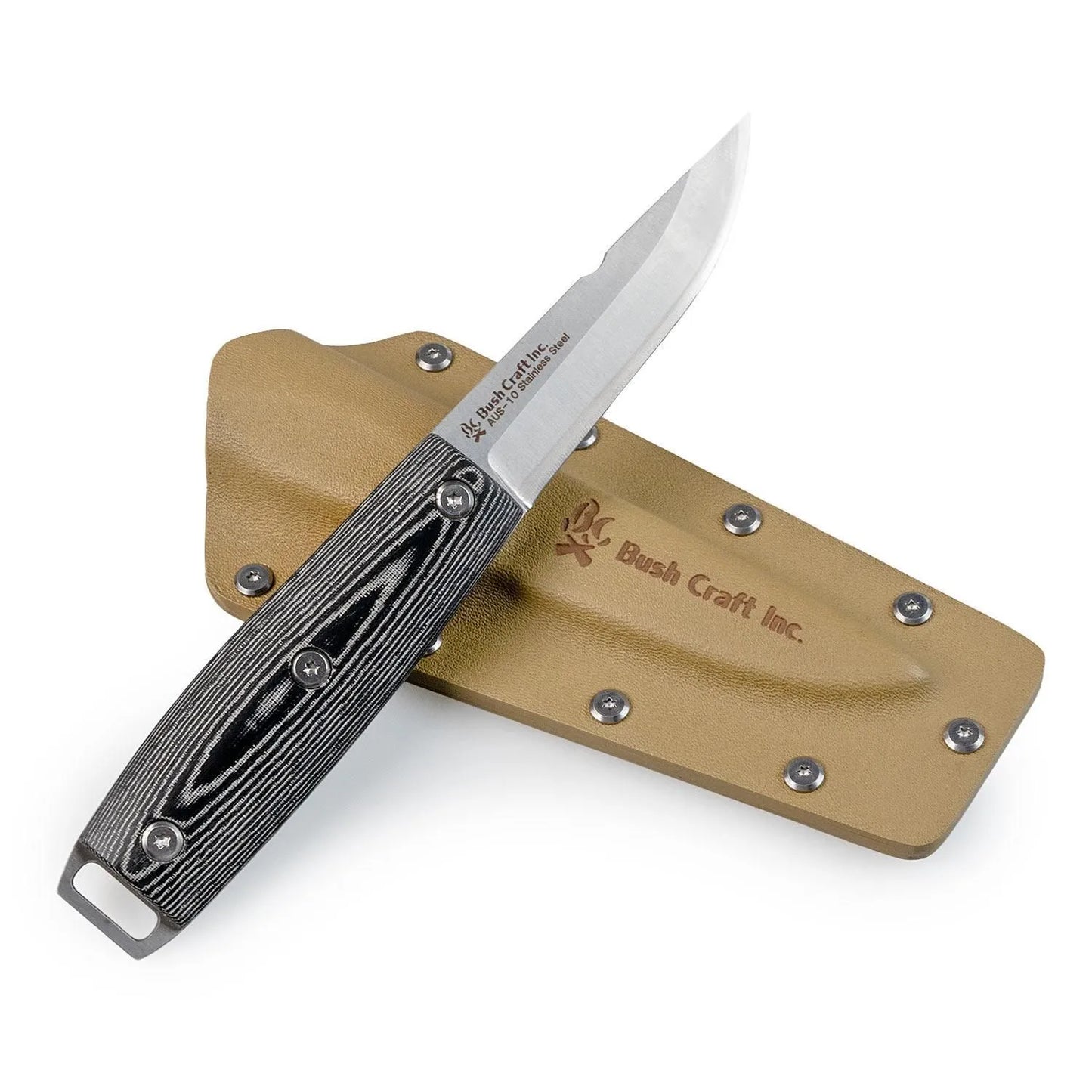 Bush Craft Scandi Convex ブッシュクラフト フルカスタムナイフ