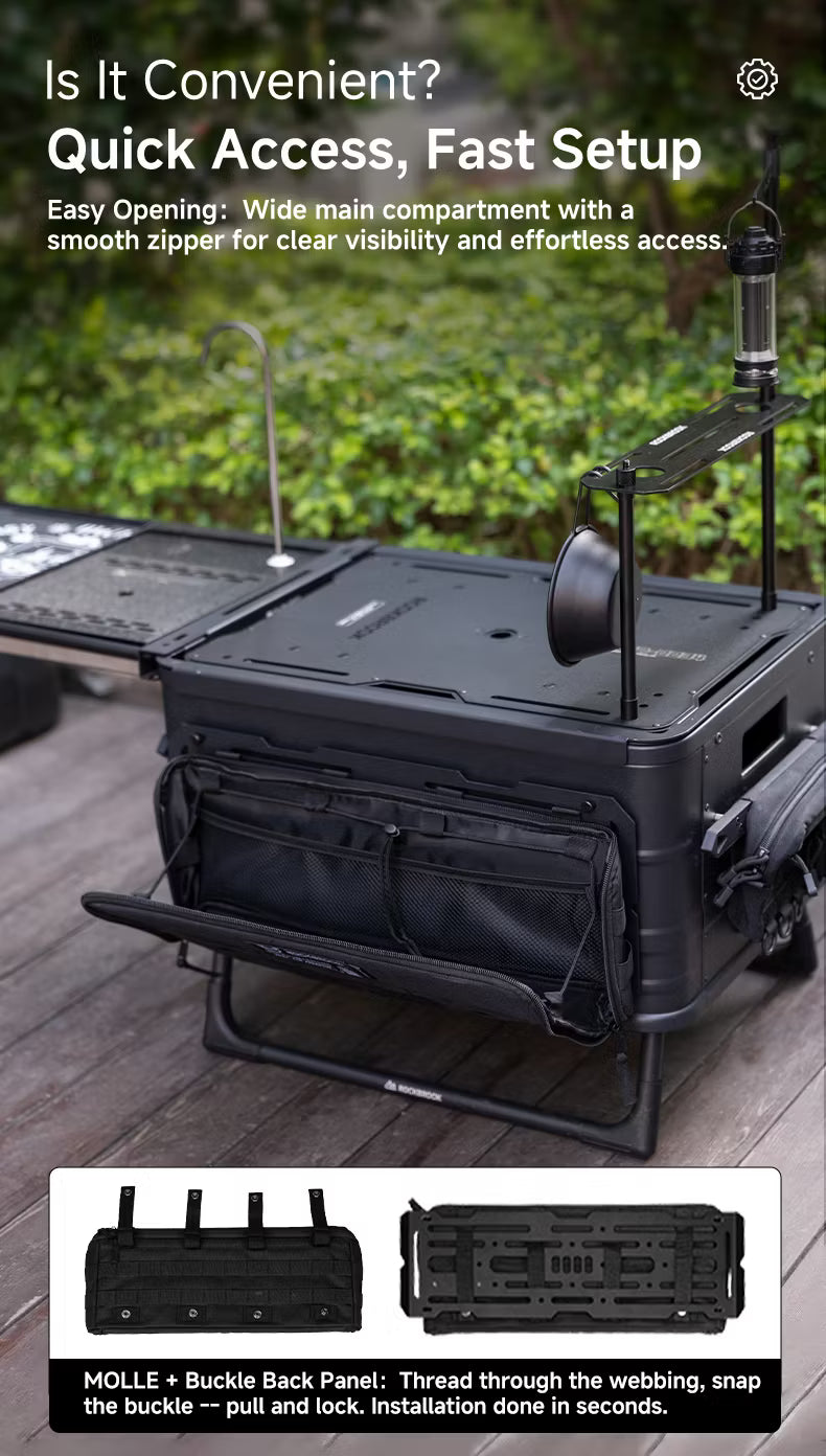 ROCKBROOK ロックブルック PD0030 タクティカル MOLLE サイドポーチ 600D オックスフォードクロス