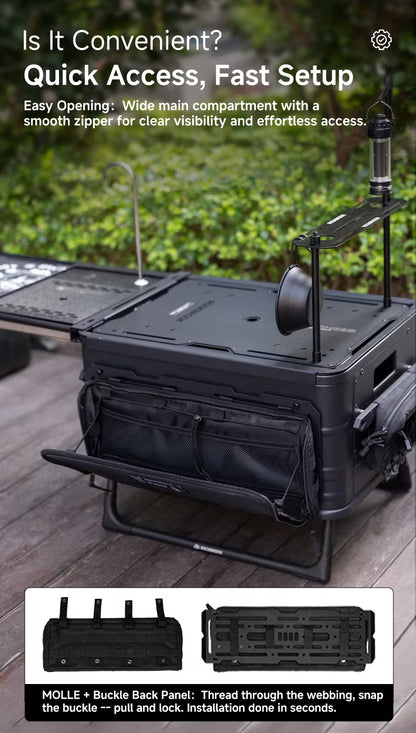 ROCKBROOK ロックブルック PD0030 タクティカル MOLLE サイドポーチ 600D オックスフォードクロス