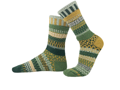Solmate Socks ソルメイトソックス クルーソックス フィドルヘッド