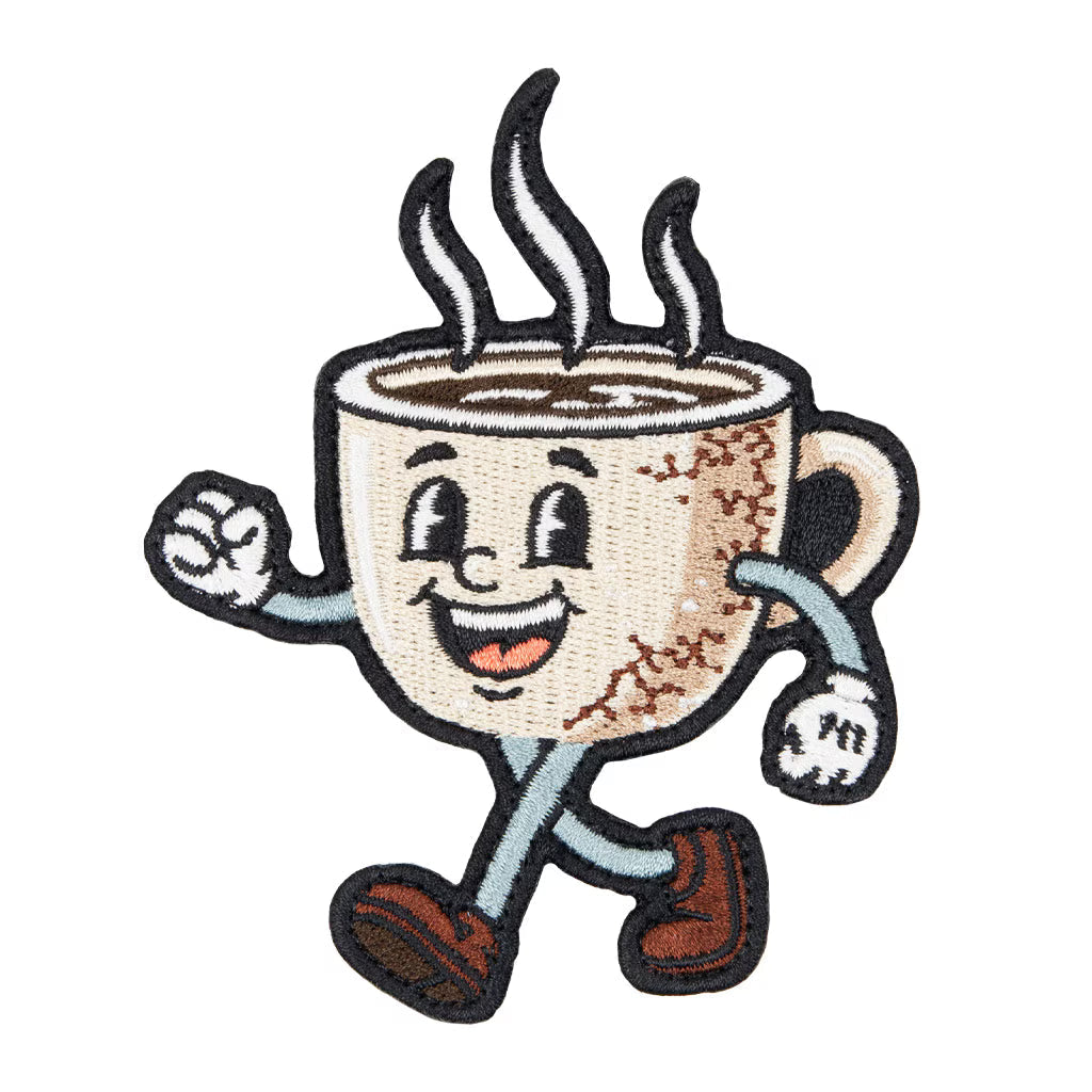 PDW パシフィックデザインワークス Coffee Morale Patch コーヒーモラールパッチ 刺繍ベルクロパッチ