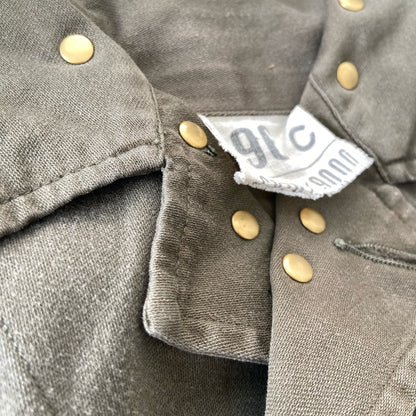 【Yabo】フランス軍ミリタリーリメイク 2WAYショルダーバッグ｜F2ジャケット＆M47チノシャツ使用｜A4対応・ユニセックス可