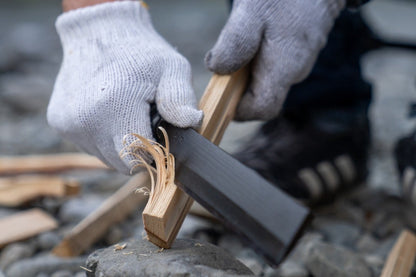 96【KURO】漆黒のナタ2本セット｜太型＆細型｜薪割り・焚き火対応ツール