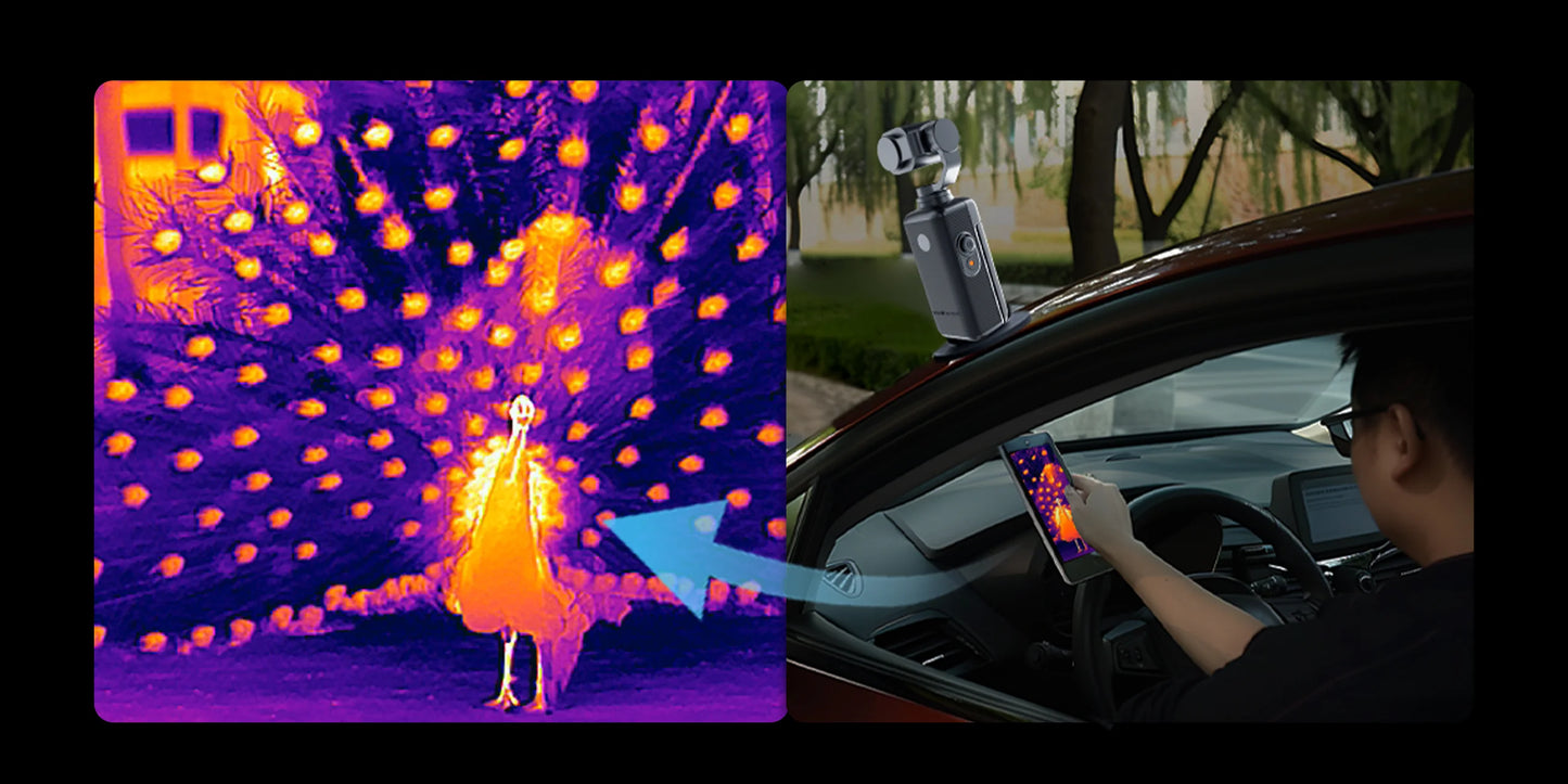 Thermal Master Knight｜世界初の3軸ジンバル搭載サーマルカメラ｜1500m検出・360度監視・暗視・リアルタイム追跡対応