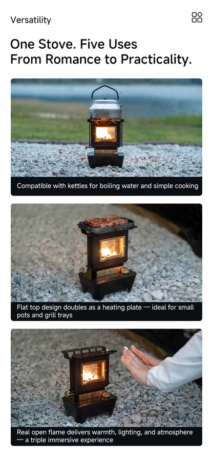 ROCKBROOK ロックブルック ST0000 ヴィンテージ ポータブル 灯油ストーブ Retro Portable Kerosene Heater Stove