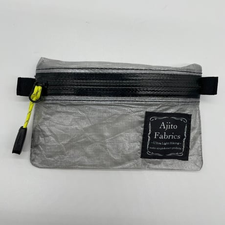 Ajito Fabrics アジトファブリクス DCFマルチケース小物入れ 0.51oz ブラック