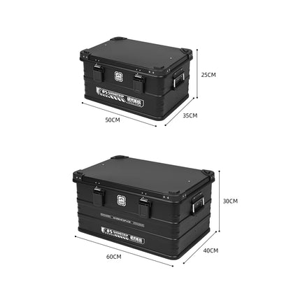 山趣（やましゅみ） SHINETRIP シャイントリップ #05 Series Tactical Aluminum Box Black（Leading Model-set） Medium / Large（A422-Z23 / A422-Z12）タクティカルアルミケースセット