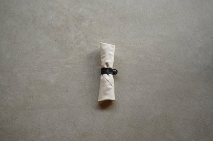 【96 KURO】カトラリー贈りものパッケージAざらざら｜黒染めステンレス製ギフトセット・日本製