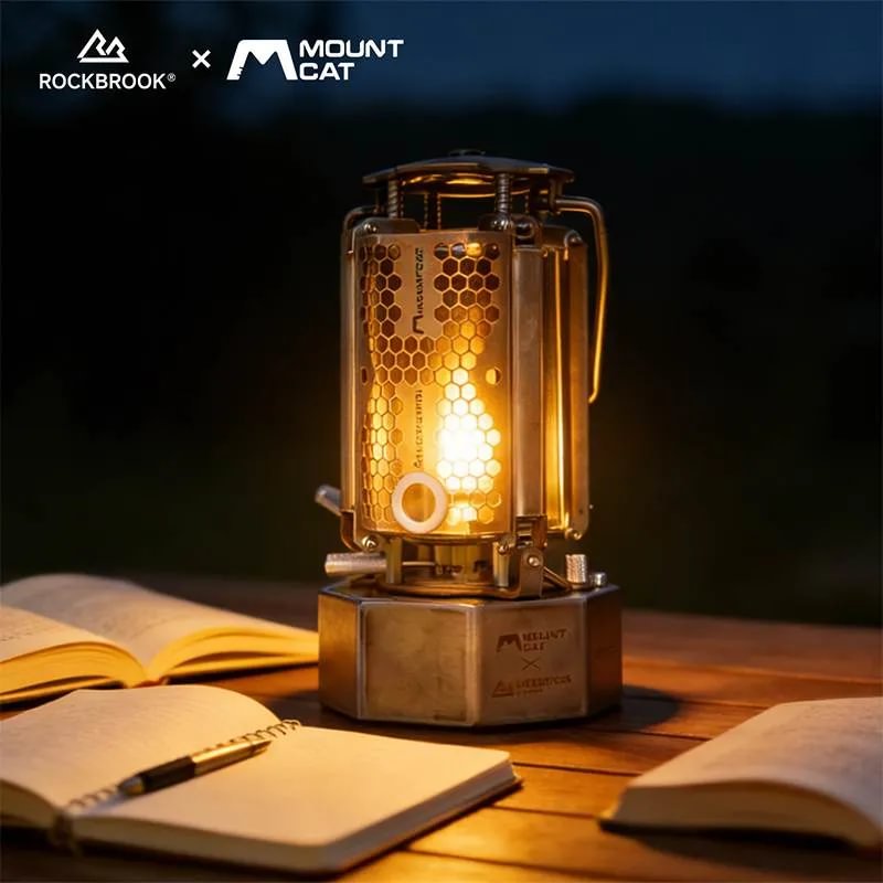 ROCKBROOK ロックブルック ST0001 ヴィンテージ ポータブル 灯油ランタン Light Realm Kerosene Lantern