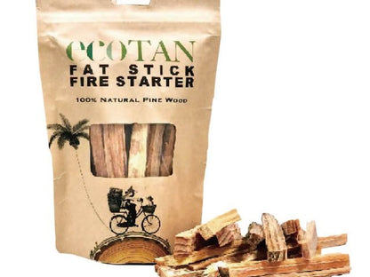 uncle-b ecoTAN FAT STICK FIRE STARTER（天然由来100％／パイン材着火剤）　３個セット