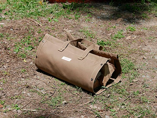 スプーンフル 焚き火トートR ソロ用 #84｜難燃＆風防対応の3WAYキャンプバッグ【Spoonful】