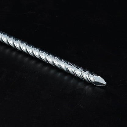 蓄光ペグ 25cm｜夜間安全・高強度ステンレス製アウトドアテント用ペグ