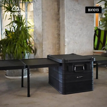 ロックブルック 84Lアルミテーブルボックス Rockbrook 84L BLACK Aluminium Table Box BIPLANE BX1013