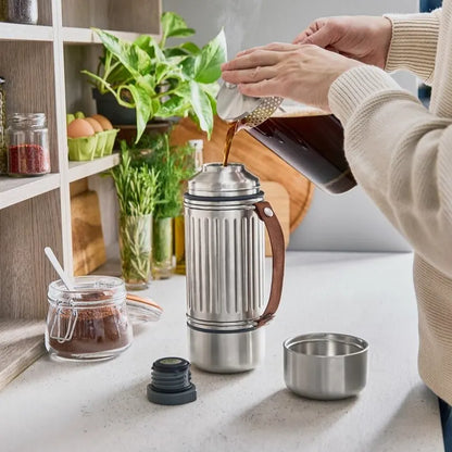 ブラックブルム Black+Blum エクスプローラー Duo / 1.0L 【保温・保冷／2カップ付き ステンレスボトル】