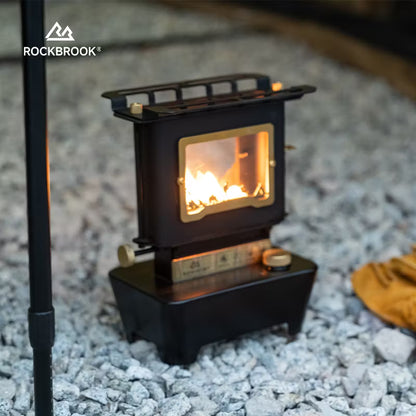 ROCKBROOK ロックブルック ST0000 ヴィンテージ ポータブル 灯油ストーブ Retro Portable Kerosene Heater Stove