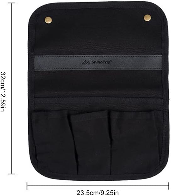 山趣（やましゅみ） SHINETRIP シャイントリップ Kermit Chair Side Pocket Khaki / Black（A400-T00 / A400-H00）サイドポケット
