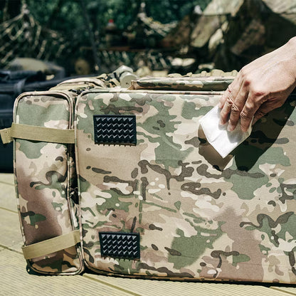 ロックブルック オックスフォード生地 タクティカル 4in1 多機能収納バッグ Rockbrook Storage Bag ALLINON BX2001
