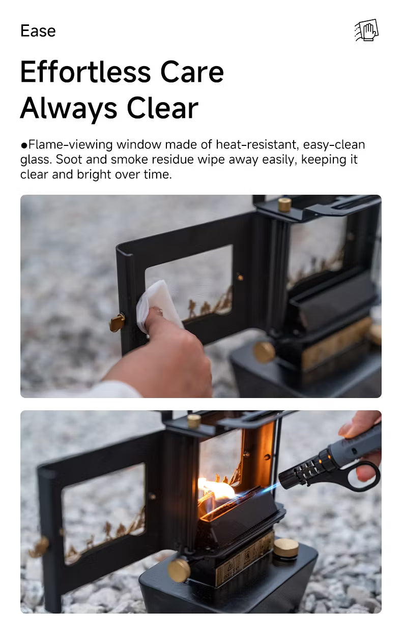 ROCKBROOK ロックブルック ST0000 ヴィンテージ ポータブル 灯油ストーブ Retro Portable Kerosene Heater Stove