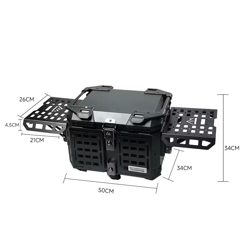 ロックブルック ROCKBROOK BX1028V3 MOTO アルミモーターサイクルケース サイドテーブル付き