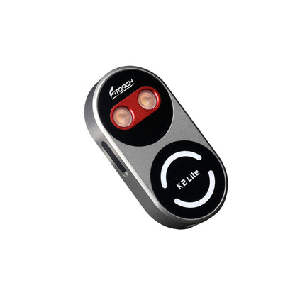 Fitorch（フィトーチ） K2 Lite キーチェーンライト 1000ルーメン｜アルミ／チタンモデル（USB Type-C）