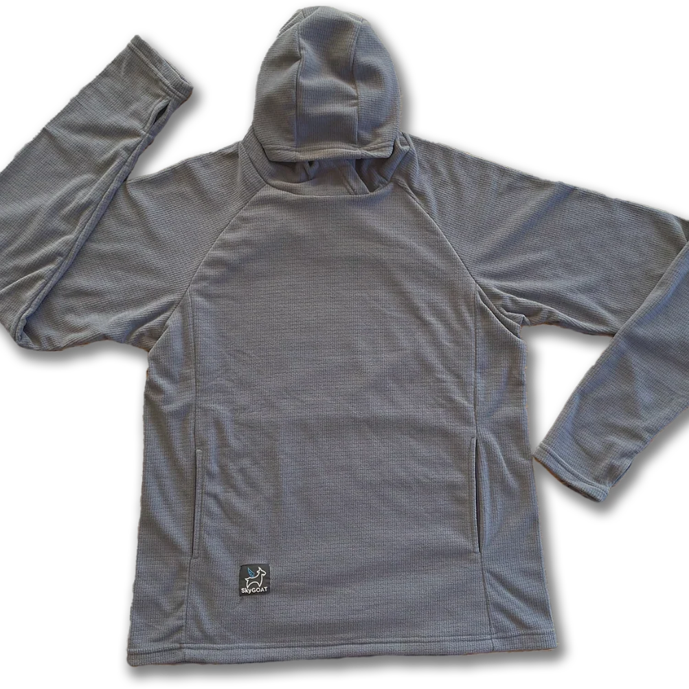 SkyGOAT（スカイゴート）CAMP Hoodie メンズ｜GOATgrid マイクログリッドフリース フーディー
