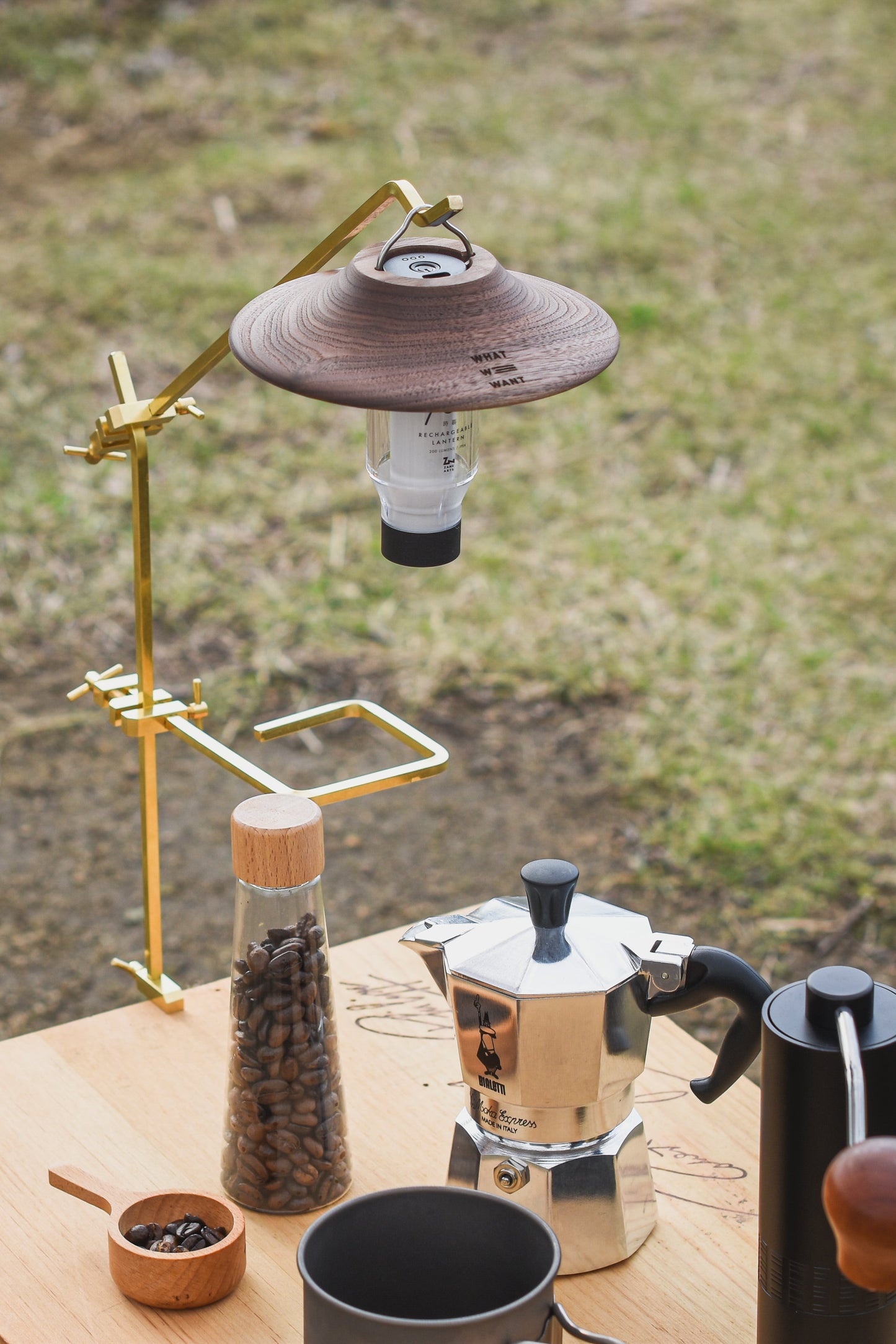 KALUGII カルギイ 変幻4在 ヘンゲンジザイ【真鍮製】（4wayランタンスタンド）