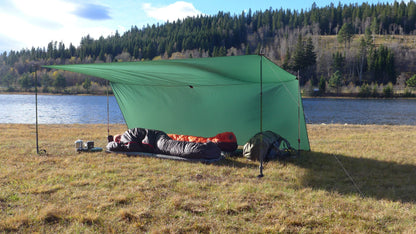 SwissPiranha（スイスピラニア）Tarp MantaRay 10（タープ マンタレイ 10）ULタープ 3.5×2.9m