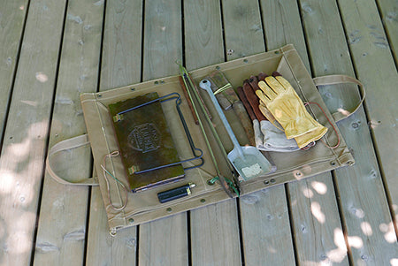 スプーンフル（Spoonful）焚き火トートR（ファミリー用）#85｜難燃・3WAY仕様｜日本製キャンプバッグ