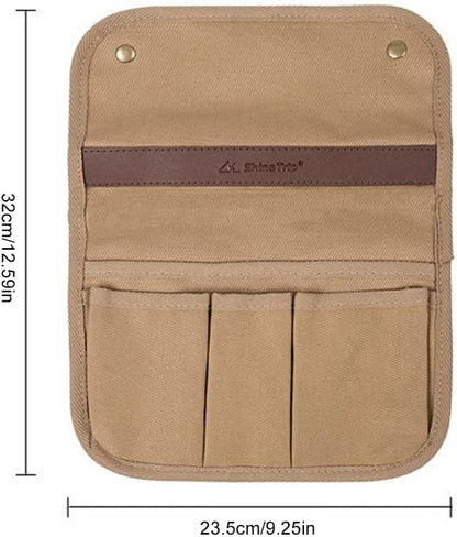 山趣（やましゅみ） SHINETRIP シャイントリップ Kermit Chair Side Pocket Khaki / Black（A400-T00 / A400-H00）サイドポケット