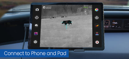 【Android専用・狩猟特化モデル】Thermal Master T2 Max｜1600ヤード対応サーマルスコープ｜13mmレンズ・15倍ズーム・50Hz表示・タクティカルハンドル付属｜赤外線ハンティング単眼鏡