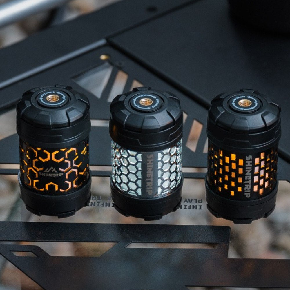 山趣（ShineTrip） ST-05シリーズ 回転19灯グリマー（回転ハニカム／回転グラデーション／回転エネルギーブロック）