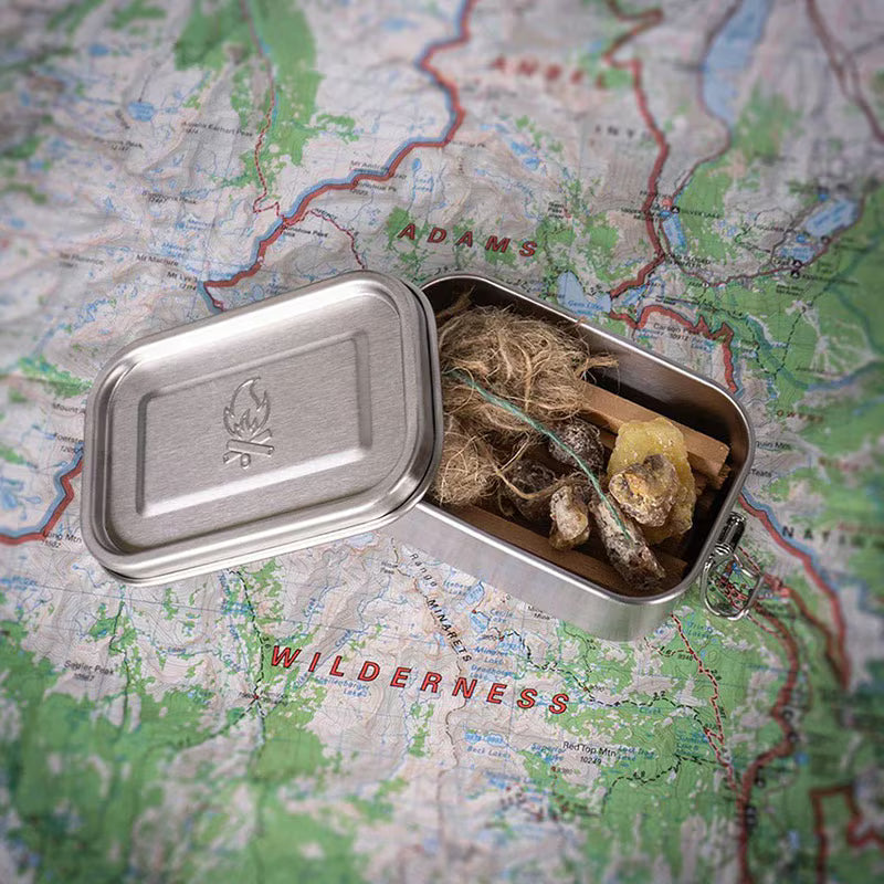 Prometheus Design Werx（プロメテウス デザイン ワークス） Camp Stash Box 400ml キャンプ スタッシュ ボックス 400ml ステンレス収納ケース