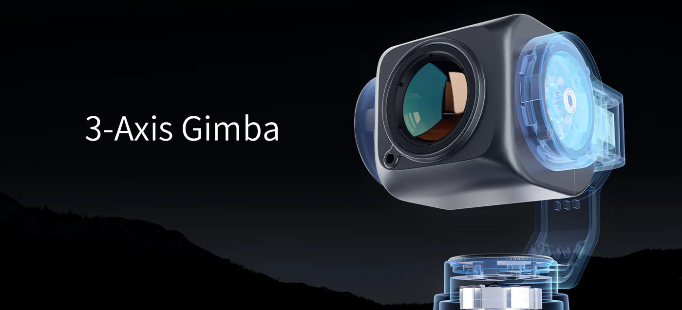 Thermal Master Knight｜世界初の3軸ジンバル搭載サーマルカメラ｜1500m検出・360度監視・暗視・リアルタイム追跡対応