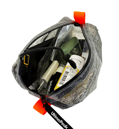 UltimaPeak（ウルティマピーク）AeroStash™（エアロスタッシュ）Dyneema® 超軽量スタッフバッグ 1L パワーバンクポケット付き 13g