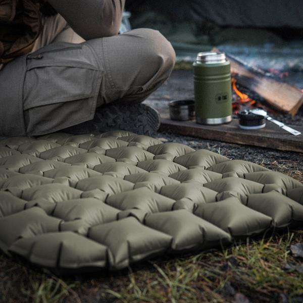 M-TAC（エムタック） M-TAC Inflatable Sleeping Pad シングル エアーマット 195×60×5cm（60018001）オリーブ