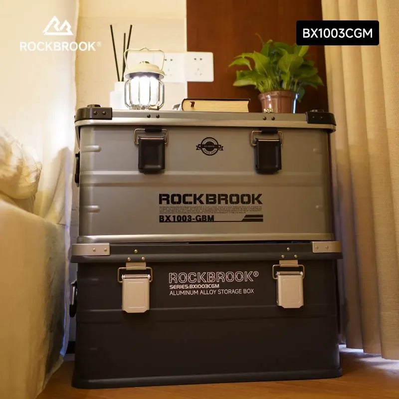 ロックブルック 50Lアルミストレージボックス Rockbrook 50L Aluminum Storage Box STARVEI BX1003