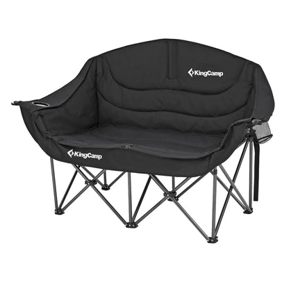 【KingCamp｜キングキャンプ】CANNA C20 二人掛けアウトドアチェア｜折りたたみ式 耐荷重200kg 肘掛け付き