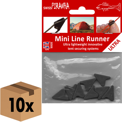 SwissPiranha（スイスピラニア）Mini Line Runner（ミニ ラインランナー）8個入り ガイラインテンショナー