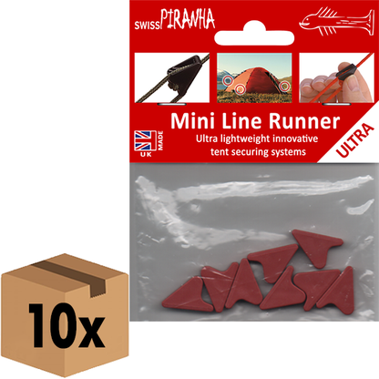 SwissPiranha（スイスピラニア）Mini Line Runner（ミニ ラインランナー）8個入り ガイラインテンショナー