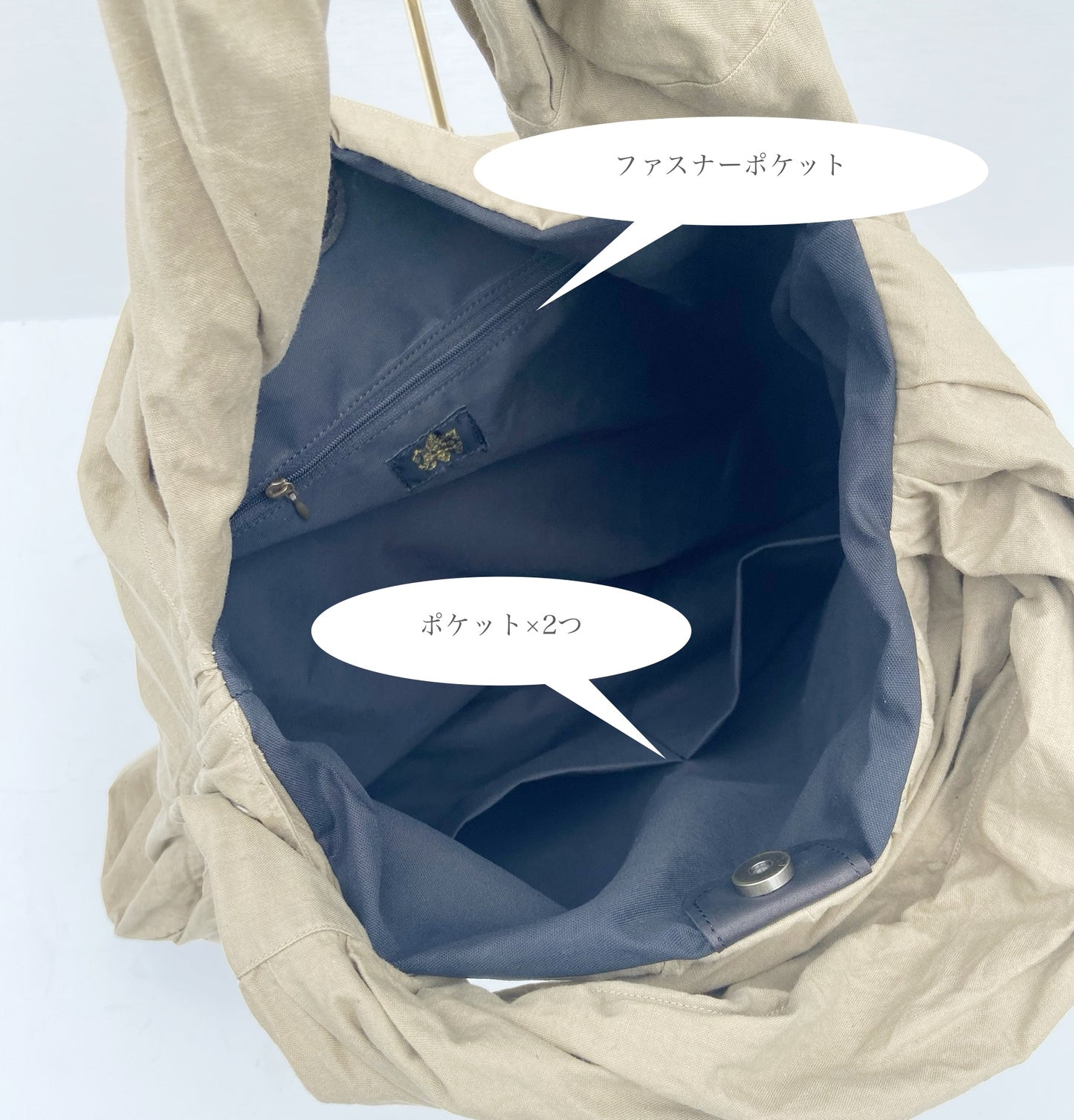 【Yabo】フランス軍ミリタリーリメイク 2WAYショルダーバッグ｜F2ジャケット＆M47チノシャツ使用｜A4対応・ユニセックス可