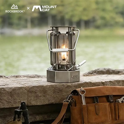 ROCKBROOK ロックブルック ST0001 ヴィンテージ ポータブル 灯油ランタン Light Realm Kerosene Lantern